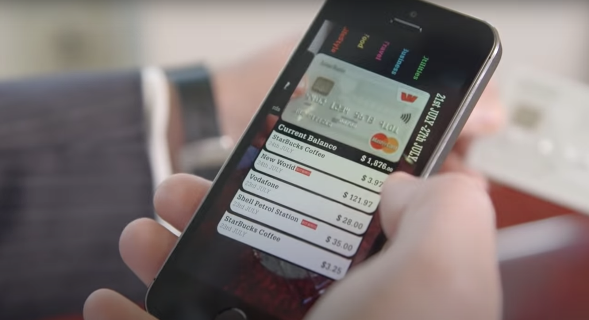 Información de cuenta bancaria con realidad aumentada - Westpac Bank Información de cuenta bancaria con realidad aumentada - Westpac Bank